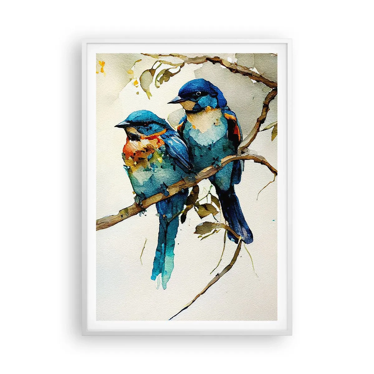 Poster in cornice bianca - Si è offeso? - 70x100 cm