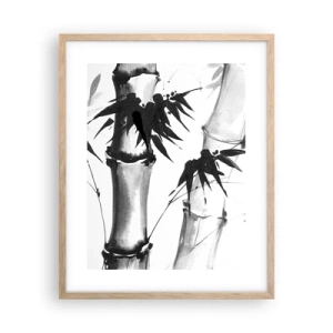 Poster in cornice rovere chiaro - Particolare d'oriente - 40x50 cm