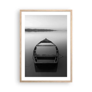 Poster in cornice rovere chiaro - Nostalgia e malinconia - 50x70 cm