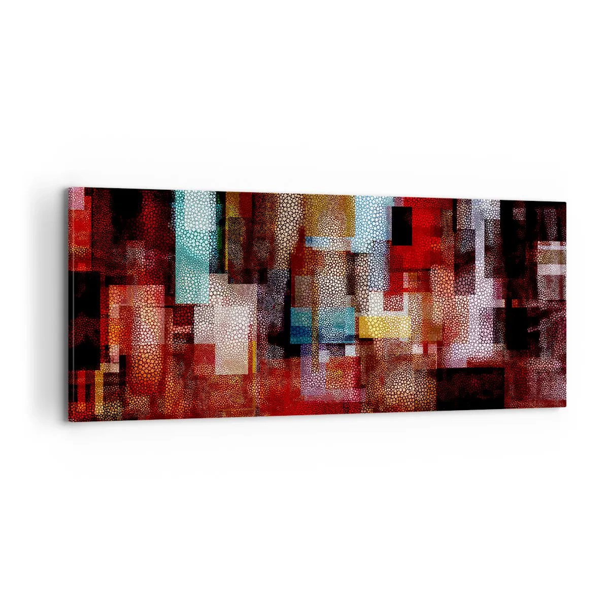 Quadro su tela - Stampe su Tela - Confusione aggrovigliata - 100x40 cm