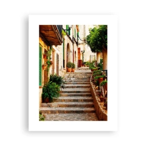 Poster - Il fascino delle vacanze spagnole - 30x40 cm