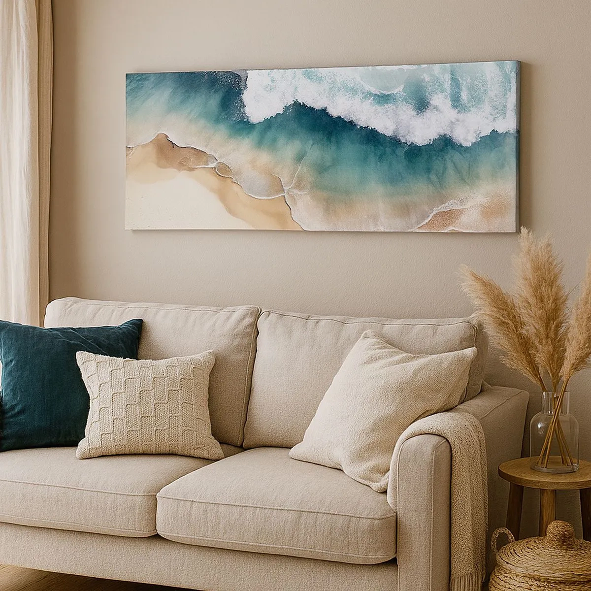 Quadro su tela - Stampe su Tela - L'eterno incontro - 100x40 cm