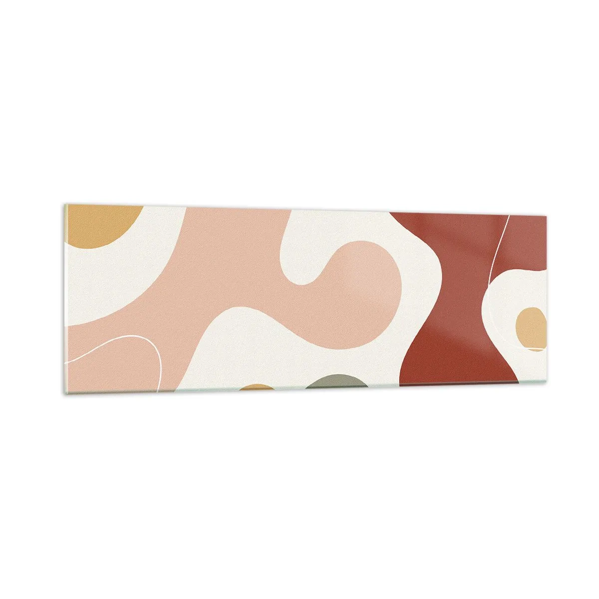 Quadro su vetro - Ghirigori - 90x30 cm