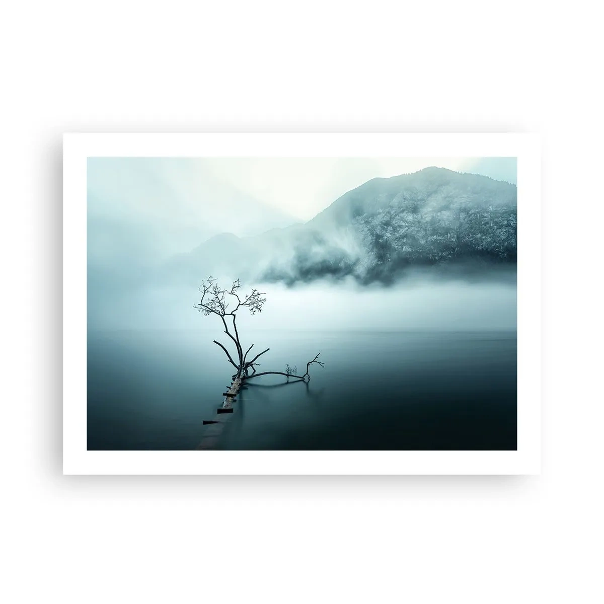 Poster - Dall'acqua e dalla nebbia - 70x50 cm