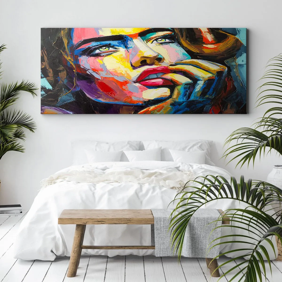Quadro su tela - Stampe su Tela - I sogni come uccelli planano nel cielo - 100x40 cm