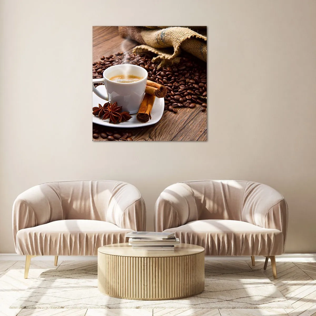 Quadro su vetro - Sapore e profumo speziato - 30x30 cm