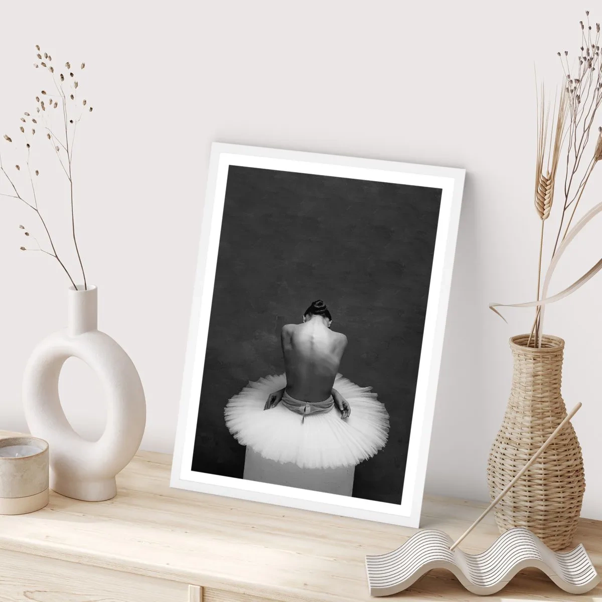 Poster in cornice bianca - Fiorisce adesso - 70x100 cm