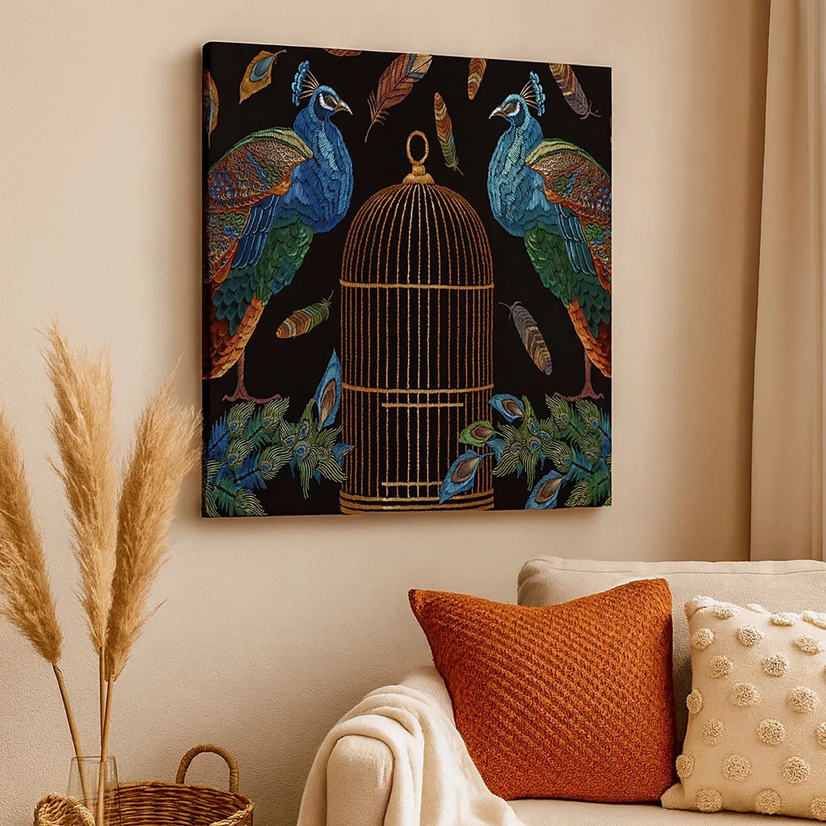 Quadro su tela - Stampe su Tela - Con gli abiti reali - 30x30 cm