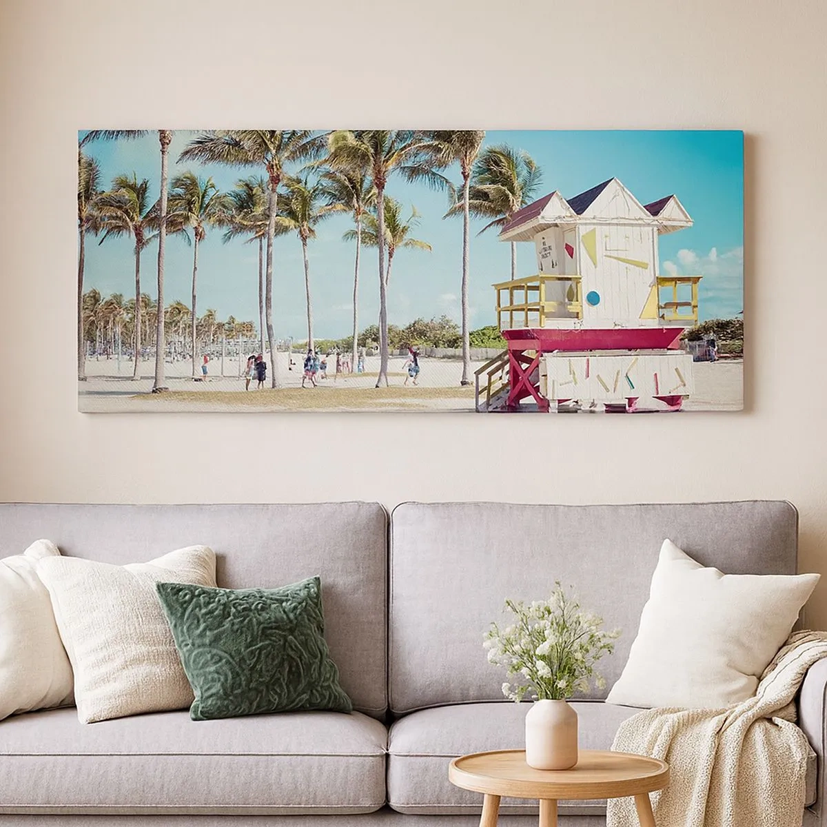 Quadro su tela - Stampe su Tela - Ti aspetta una bella giornata - 100x40 cm