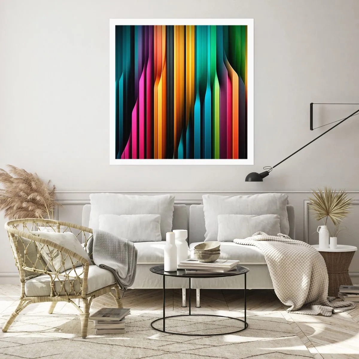 Poster - Organi di luce - 30x30 cm