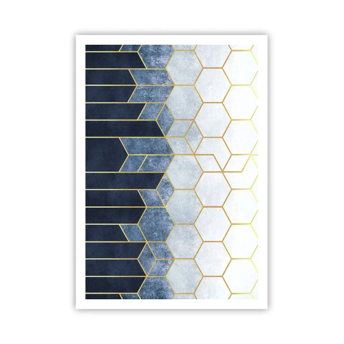 Poster - Composizione a ritmo sincopato - 70x100 cm