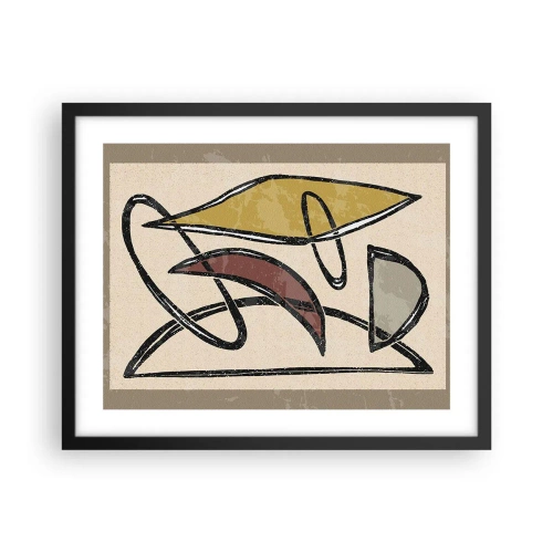 Poster in cornice nera - Verticali e orizzontali - 50x40 cm