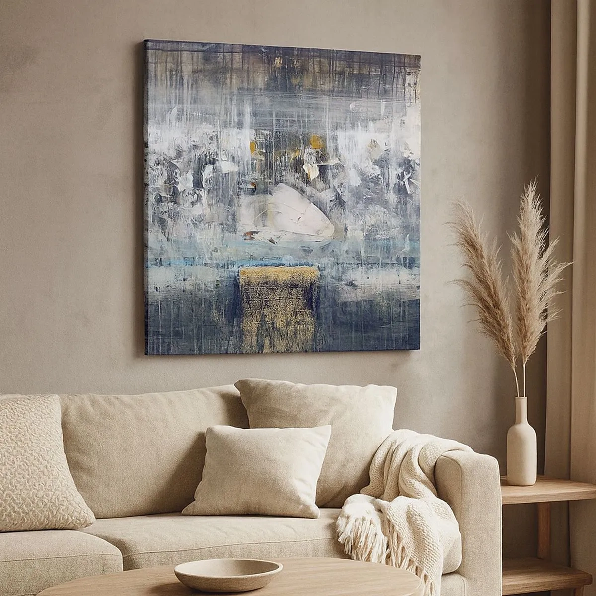 Quadro su tela - Stampe su Tela - Talvolta è facile, talvolta è difficile - 30x30 cm