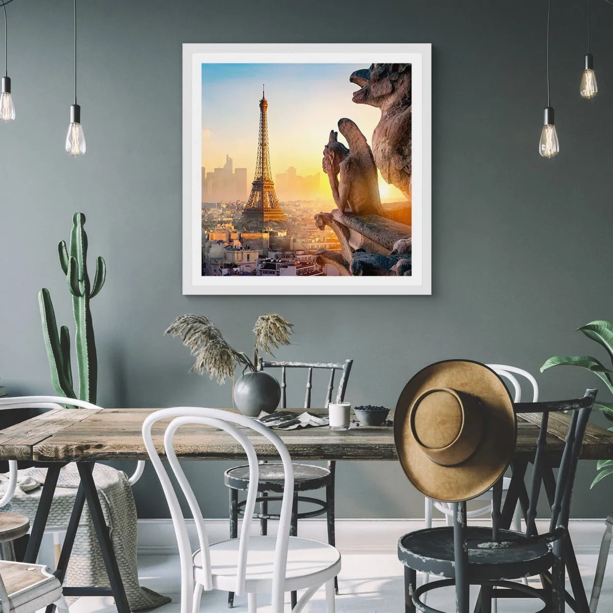 Poster in cornice bianca - Tante cose sono cambiate... - 40x40 cm