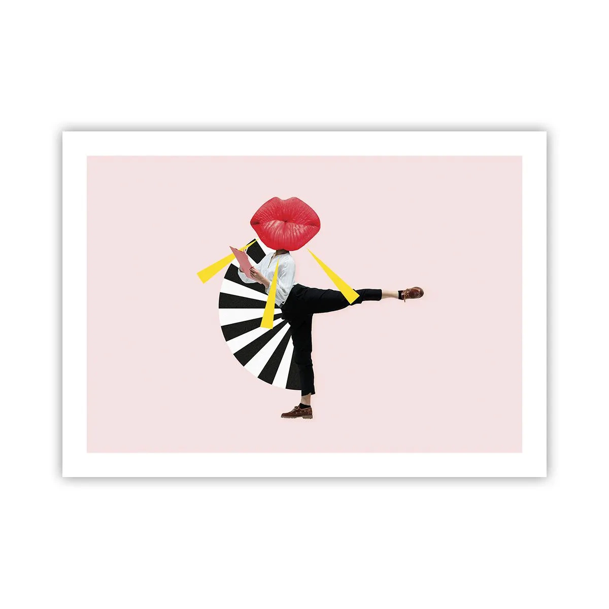 Poster - Pop-art surrealistica - 70x50 cm