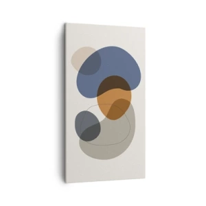 Quadro su tela - Stampe su Tela - Gocce di colore - 45x80 cm