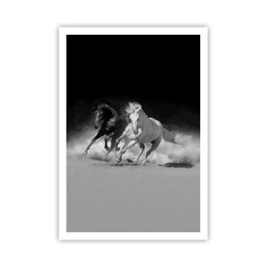 Poster - Il galoppo della libertà - 70x100 cm