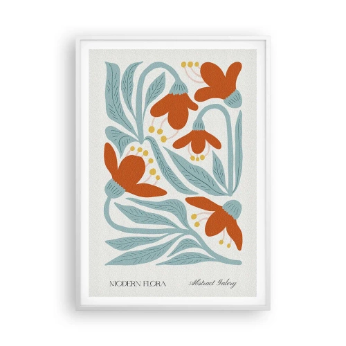 Poster in cornice bianca - Verso la terra, verso il sole - 70x100 cm