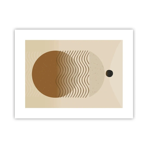 Poster - Sull'origine delle figure geometriche - 40x30 cm