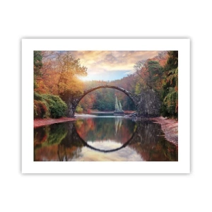 Poster - Dall'altro lato dello specchio - 50x40 cm