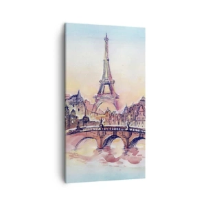 Quadro su tela - Stampe su Tela - L'unica città così al mondo - 45x80 cm