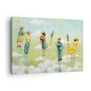 Quadro su tela - Stampe su Tela - Seguendo i propri sogni - 70x50 cm
