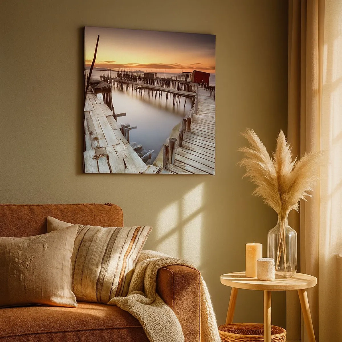 Quadro su tela - Stampe su Tela - Autentico, non una finzione turistica - 30x30 cm