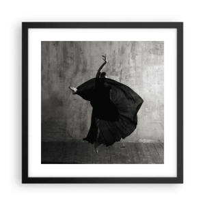Poster in cornice nera - Fasce piene di passione - 40x40 cm