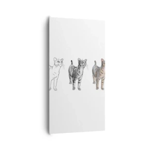 Quadro su tela - Stampe su Tela - Lezione di disegno - 65x120 cm