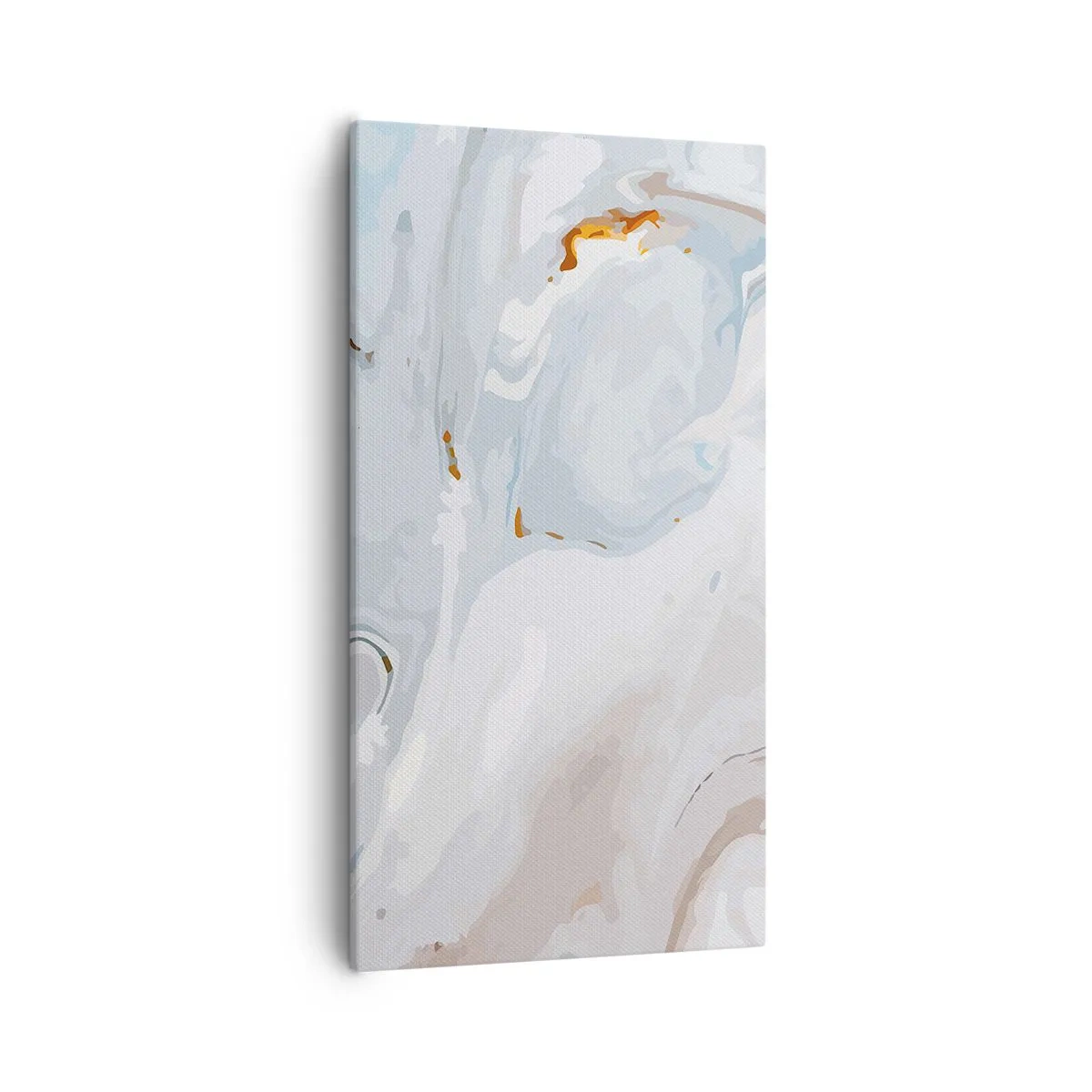 Quadro su tela - Stampe su Tela - Bianchi sovrapposti - 55x100 cm