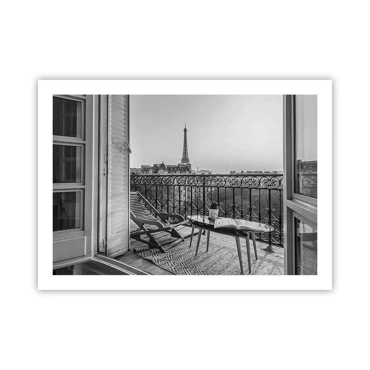 Poster - Pomeriggio parigino - 70x50 cm