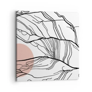 Quadro su tela - Stampe su Tela - Nella rete dei rami - 70x70 cm