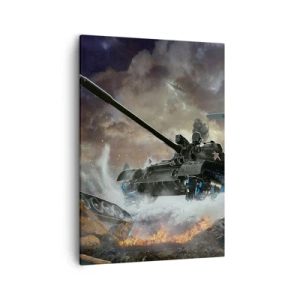 Quadro su tela - Stampe su Tela - La battaglia bella e terribile - 50x70 cm