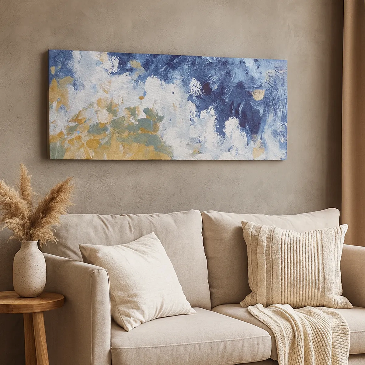 Quadro su tela - Stampe su Tela - La danza degli elementi - 30x30 cm