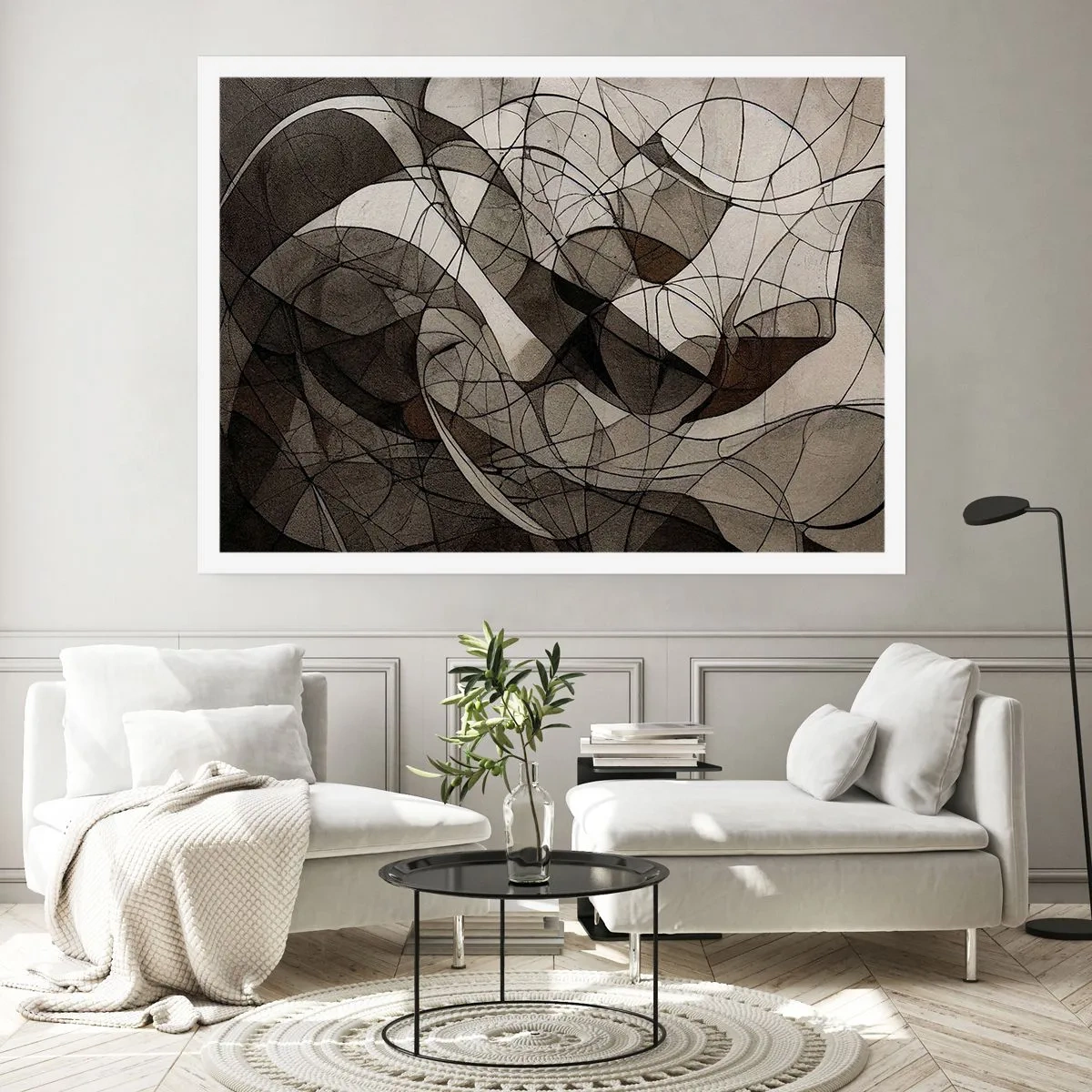 Poster - La circolazione dei colori della terra - 40x30 cm