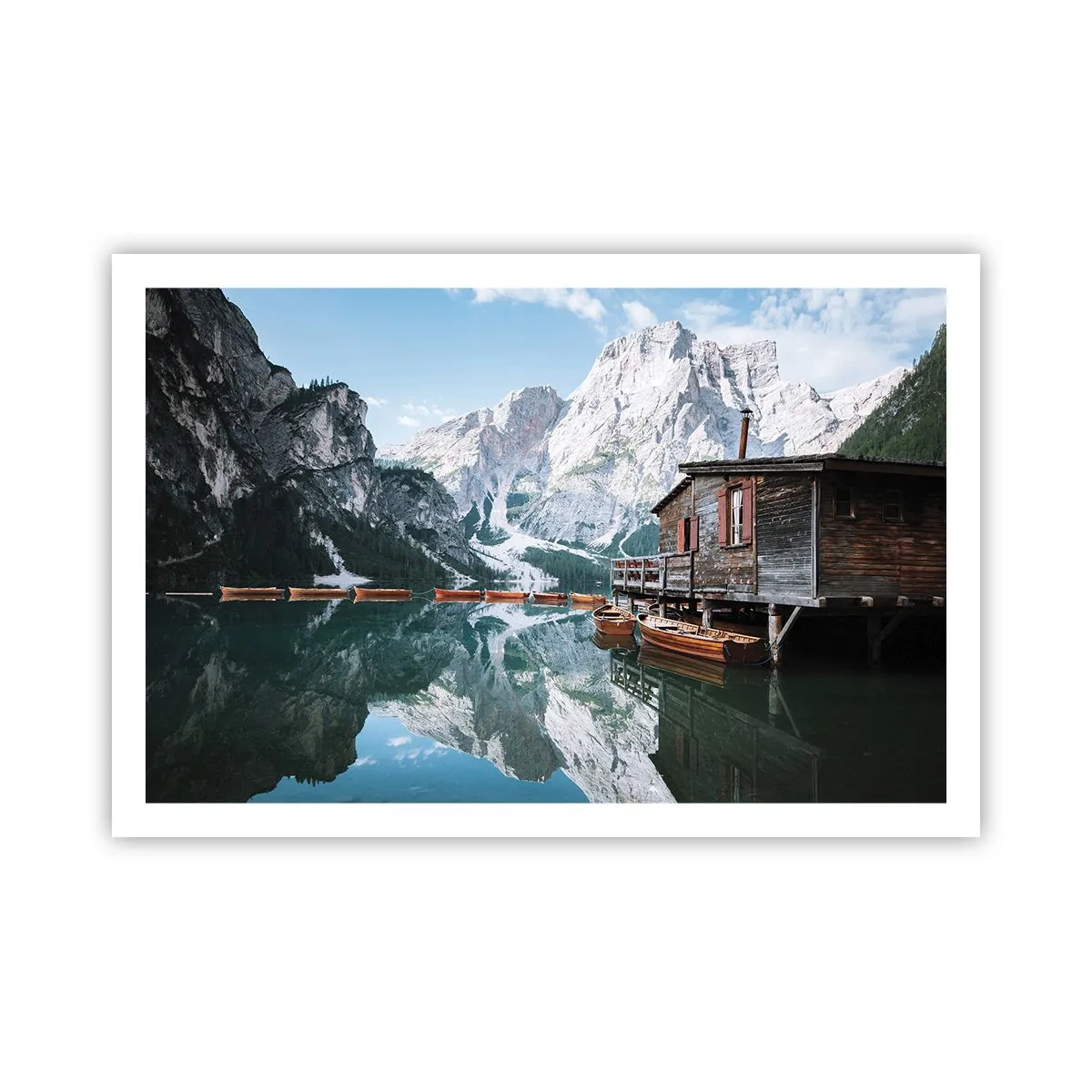 Poster - Mattina cristallina sui monti - 91x61 cm