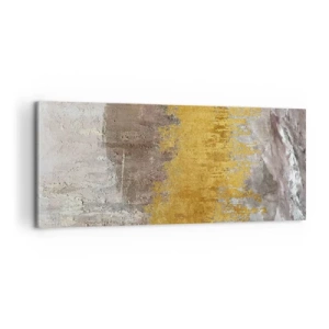 Quadro su tela - Stampe su Tela - Soffio dorato - 100x40 cm