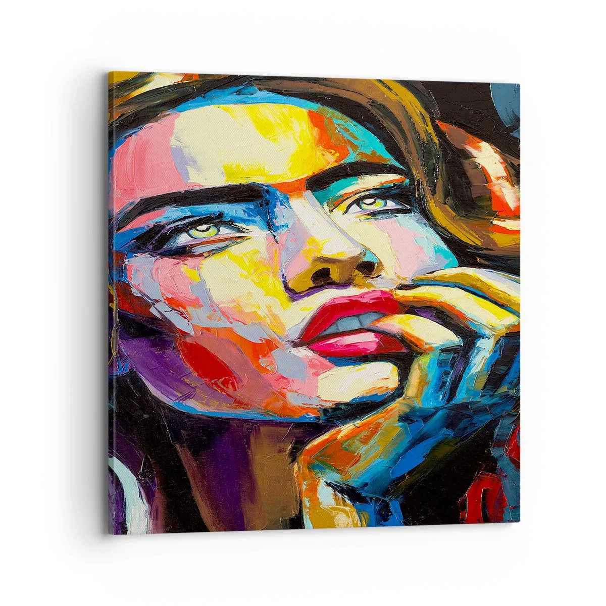 Quadro su tela - Stampe su Tela - I sogni come uccelli planano nel cielo - 70x70 cm