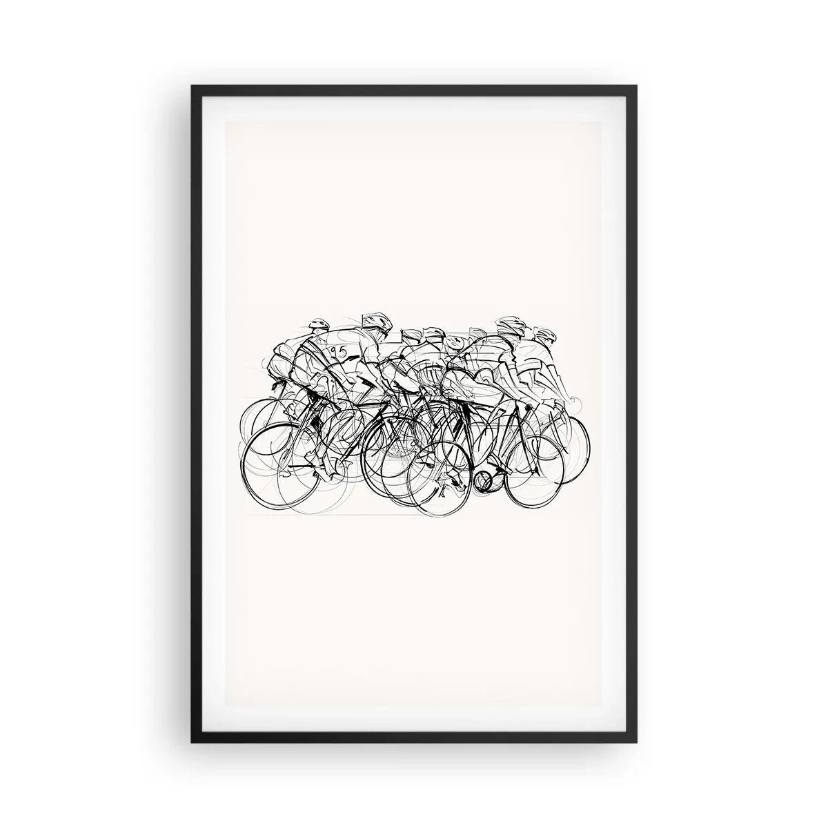 Poster in cornice nera - Insieme - 61x91 cm