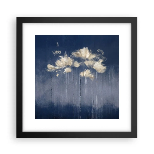 Poster in cornice nera - Come petali al vento - 30x30 cm
