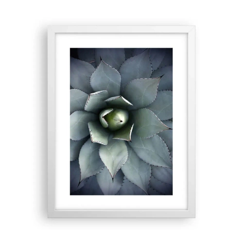 Poster in cornice bianca - Adesca e minaccia - 30x40 cm