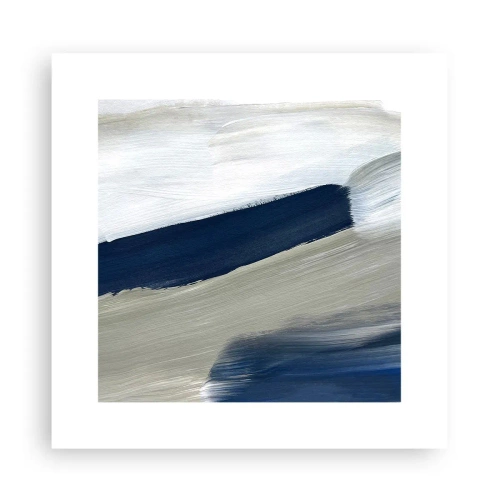 Poster - Incontro con il bianco - 30x30 cm