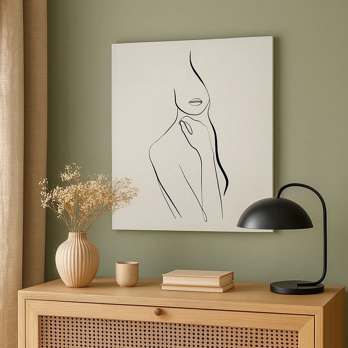 Quadro su tela - Stampe su Tela - Onda di malinconia - 30x30 cm