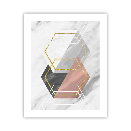 Poster - Composizione a catena - 40x50 cm