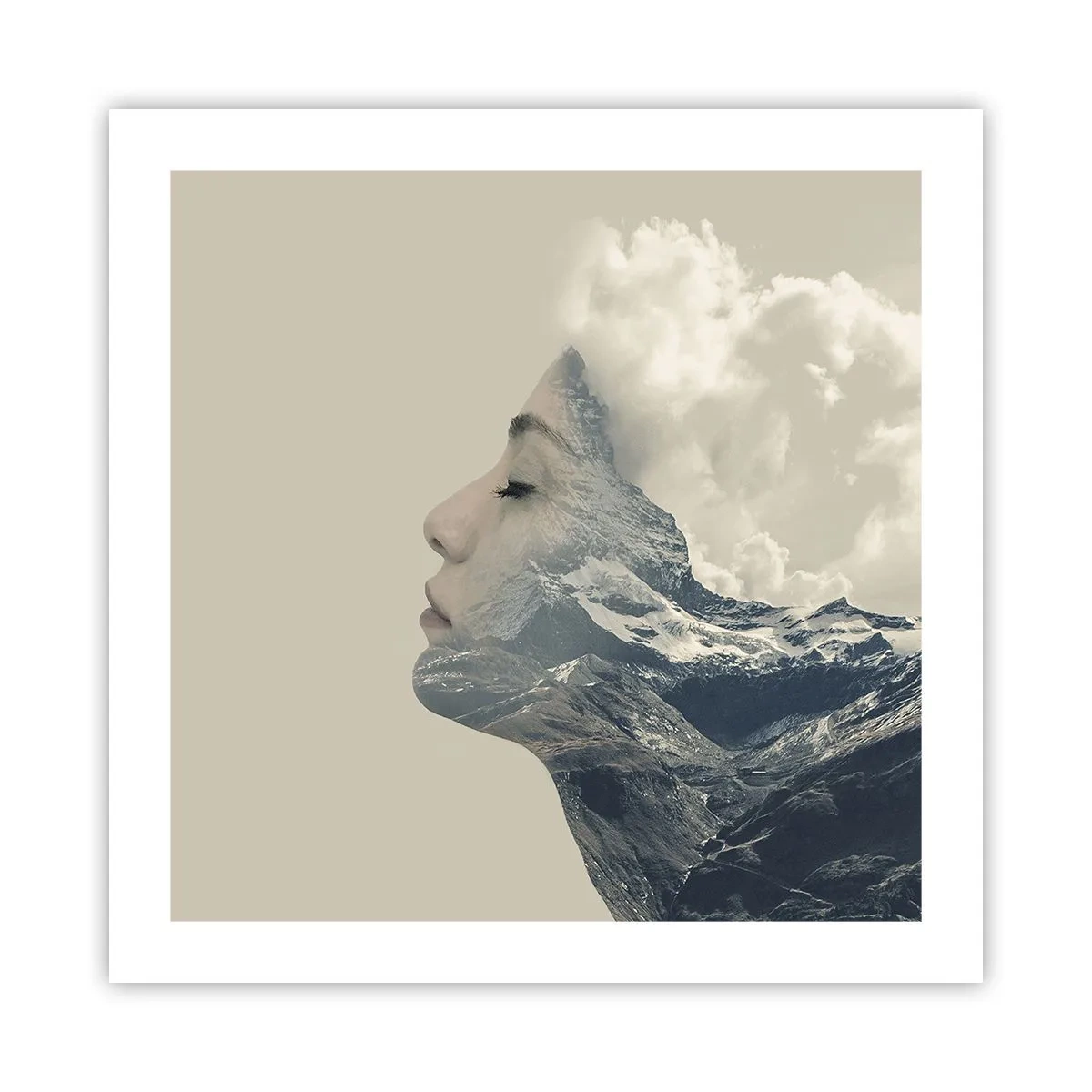 Poster - La bellezza degli elementi - 50x50 cm