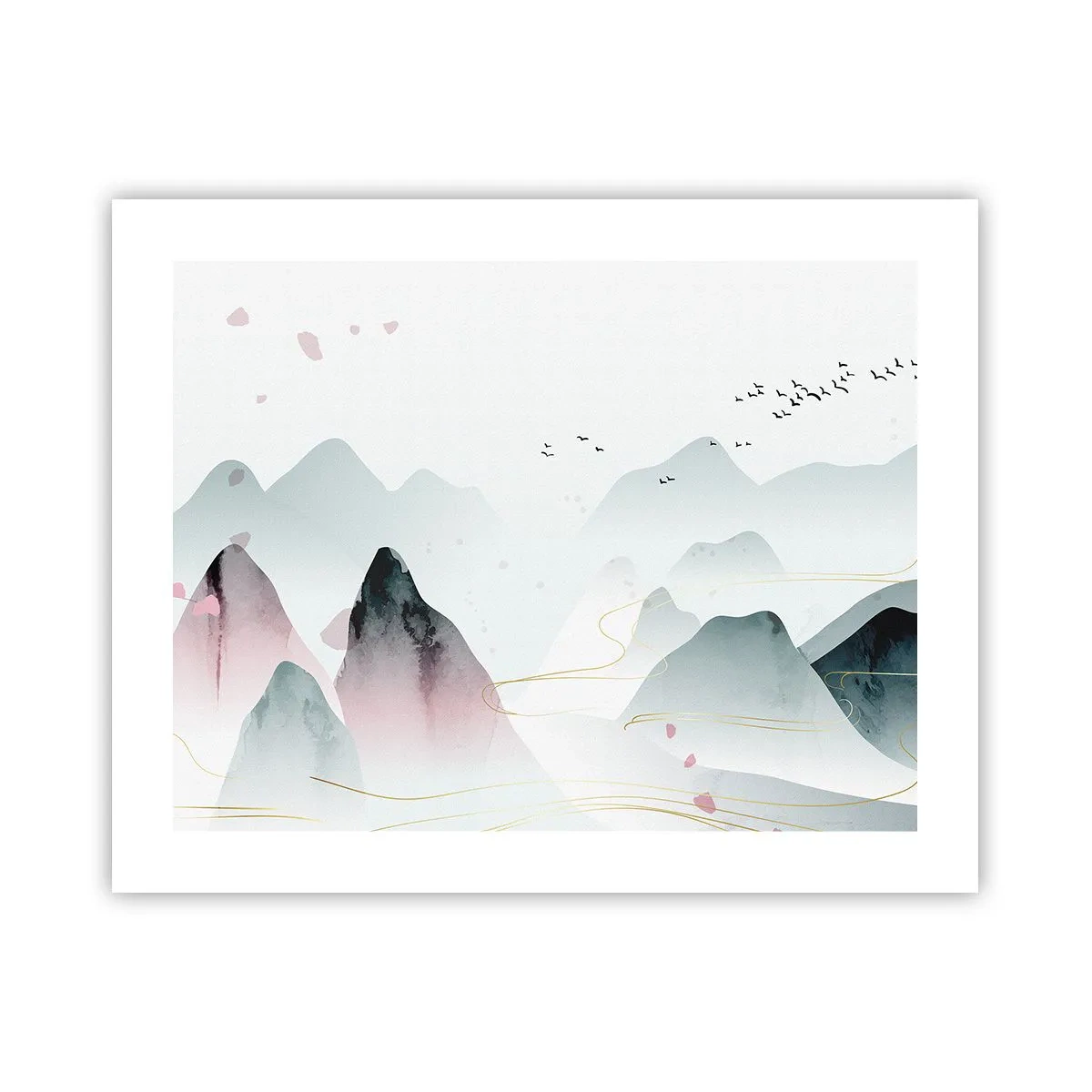 Poster - Oltre le cime - 50x40 cm