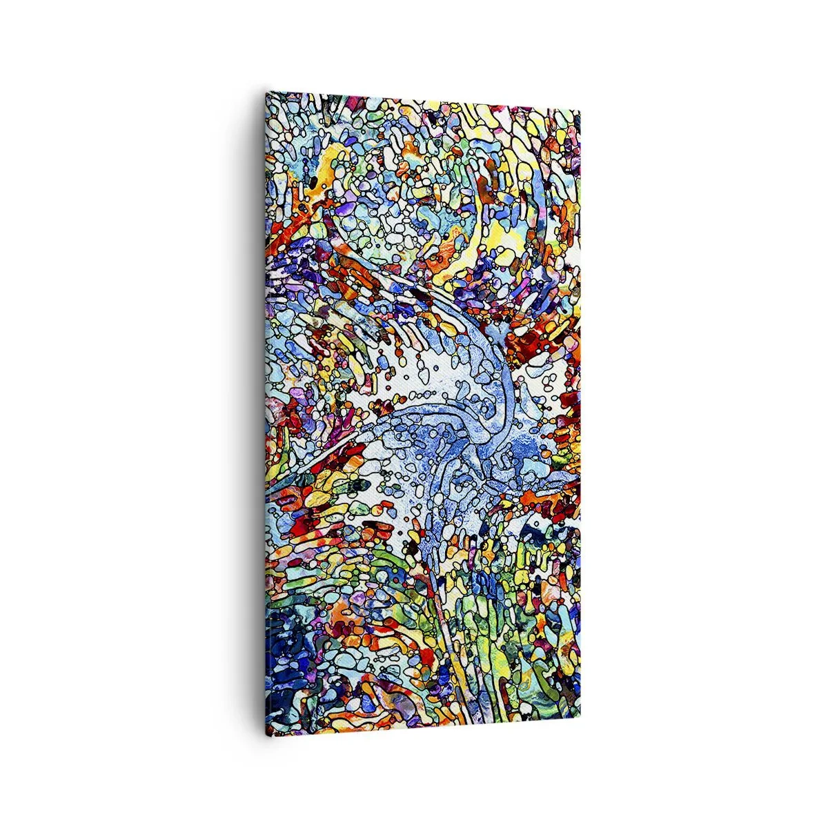 Quadro su tela - Stampe su Tela - Vetrate a gocce - 55x100 cm