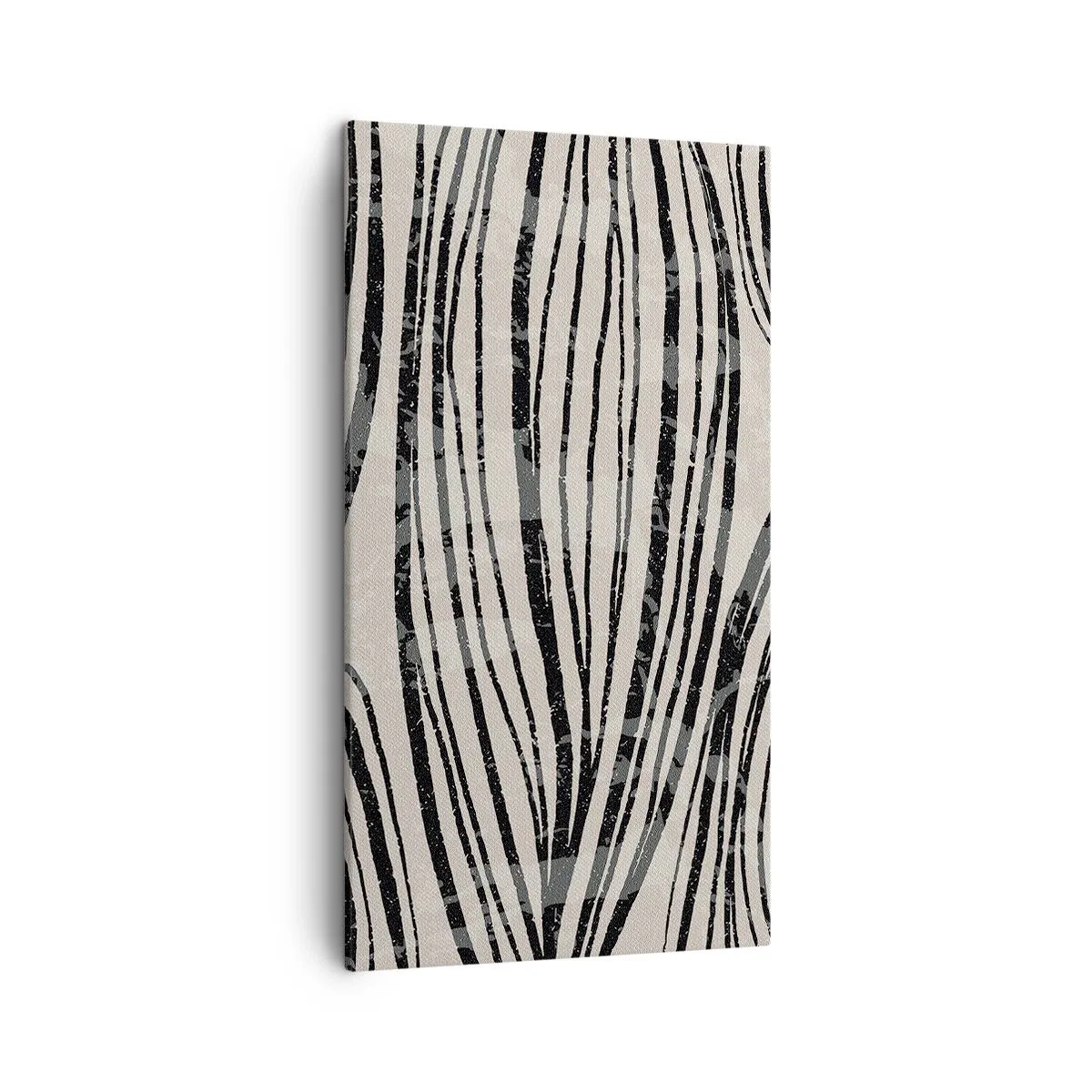 Quadro su tela - Stampe su Tela - Una palude di linee - 45x80 cm