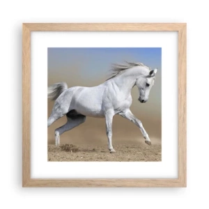 Poster in cornice rovere chiaro - La più bella favola araba - 30x30 cm