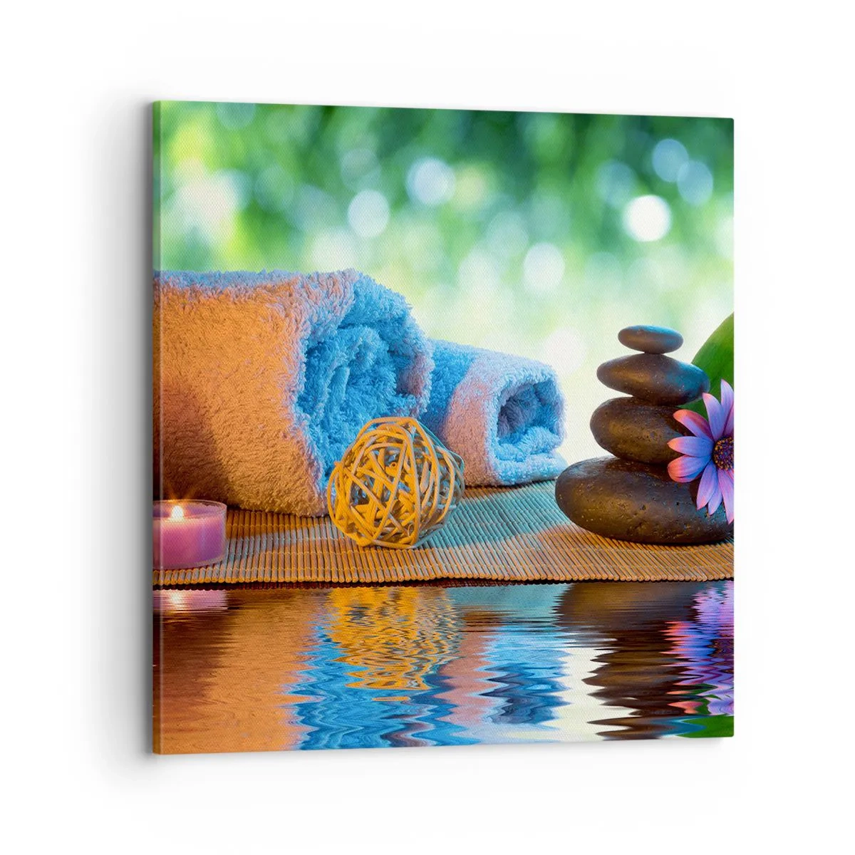 Quadro su tela - Stampe su Tela - Tempo per il corpo - 70x70 cm